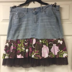 Roper woman medium skirt